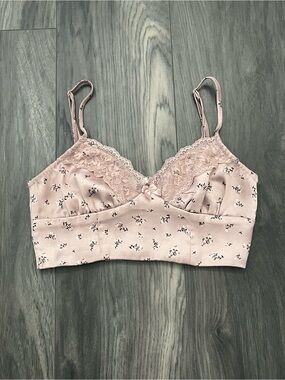 Garage Nova Satin Lace Trim Camisole | Women
